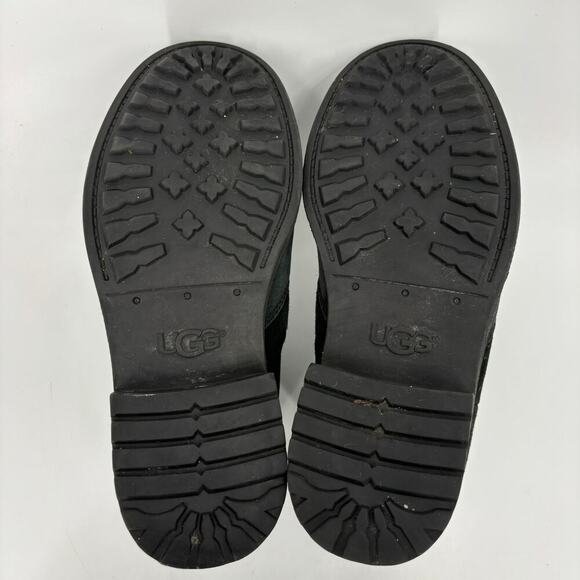 UGG Australia Bonham Chelsea Ankle Boots Suede Leather Waterproof Black Size 6 - Picture 9 of 10